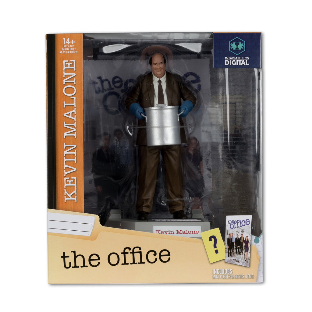 Estátua Kevin Malone - Movie Maniacs - The Office - McFarlane