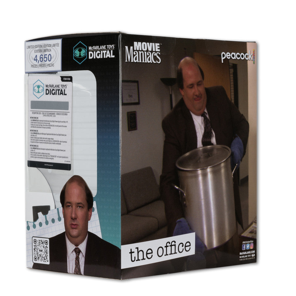 Estátua Kevin Malone - Movie Maniacs - The Office - McFarlane