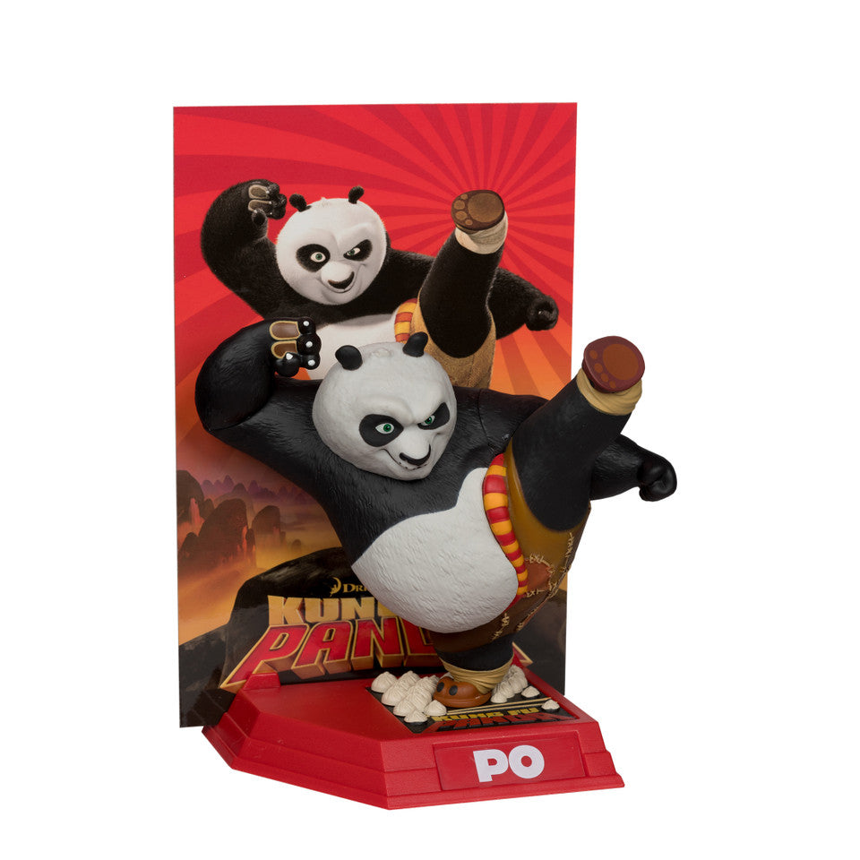 Estátua PO - Movie Maniacs - Kung Fu Panda - McFarlane
