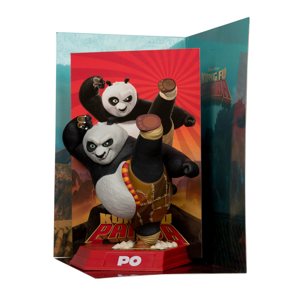 Estátua PO - Movie Maniacs - Kung Fu Panda - McFarlane