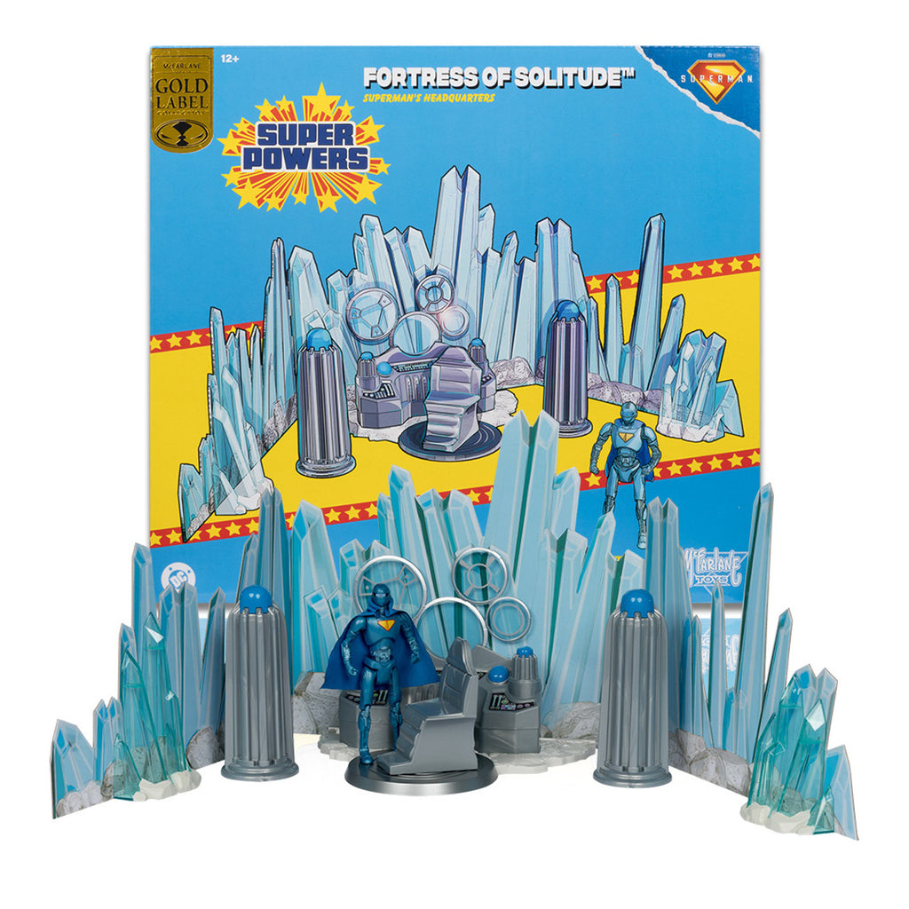 Pré-Venda - Figura FORTRESS OF SOLITUDE WITH ROBOT - DC Super Powers: Superman Movie - SUPER POWERS 5