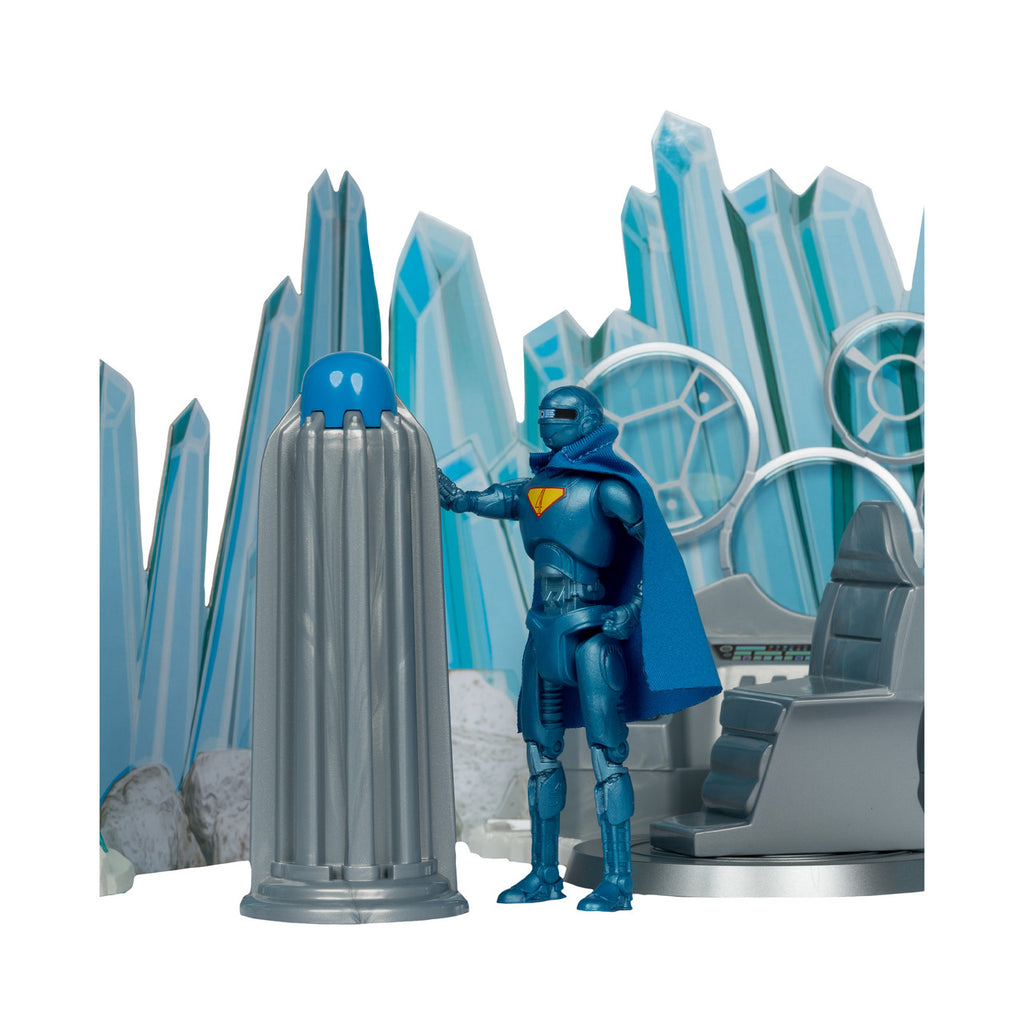 Pré-Venda - Figura FORTRESS OF SOLITUDE WITH ROBOT - DC Super Powers: Superman Movie - SUPER POWERS 5