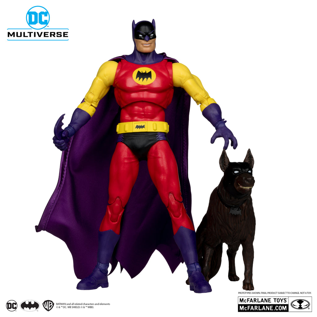 Figura Batman and Ace the Bat-Hound Silver Age (chase)  - DC Comics - 7 Scale - McFarlane
