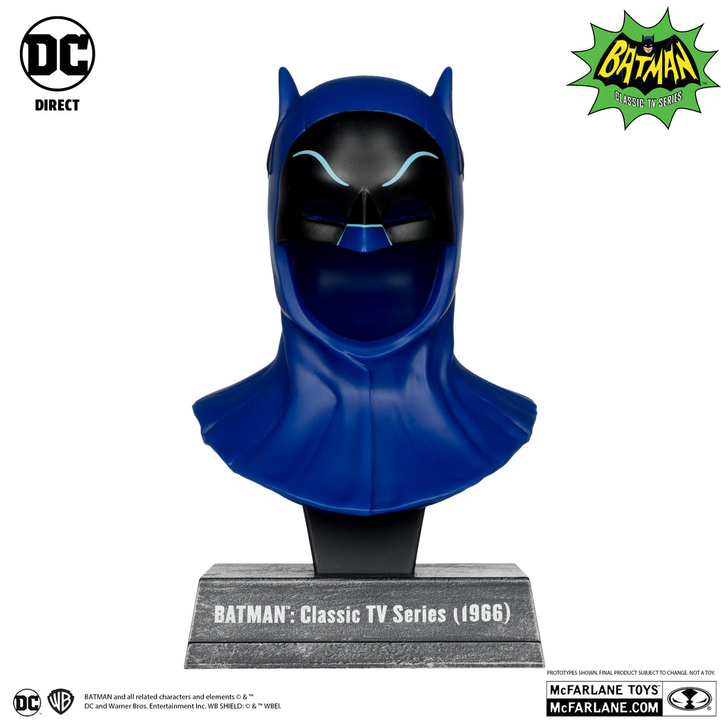 Figura Batman 1966 Tv serie serie - Batman - Cowl Replicas Bundle 1/3 Scale - McFarlane