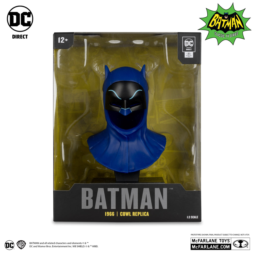 Figura Batman 1966 Tv serie serie - Batman - Cowl Replicas Bundle 1/3 Scale - McFarlane
