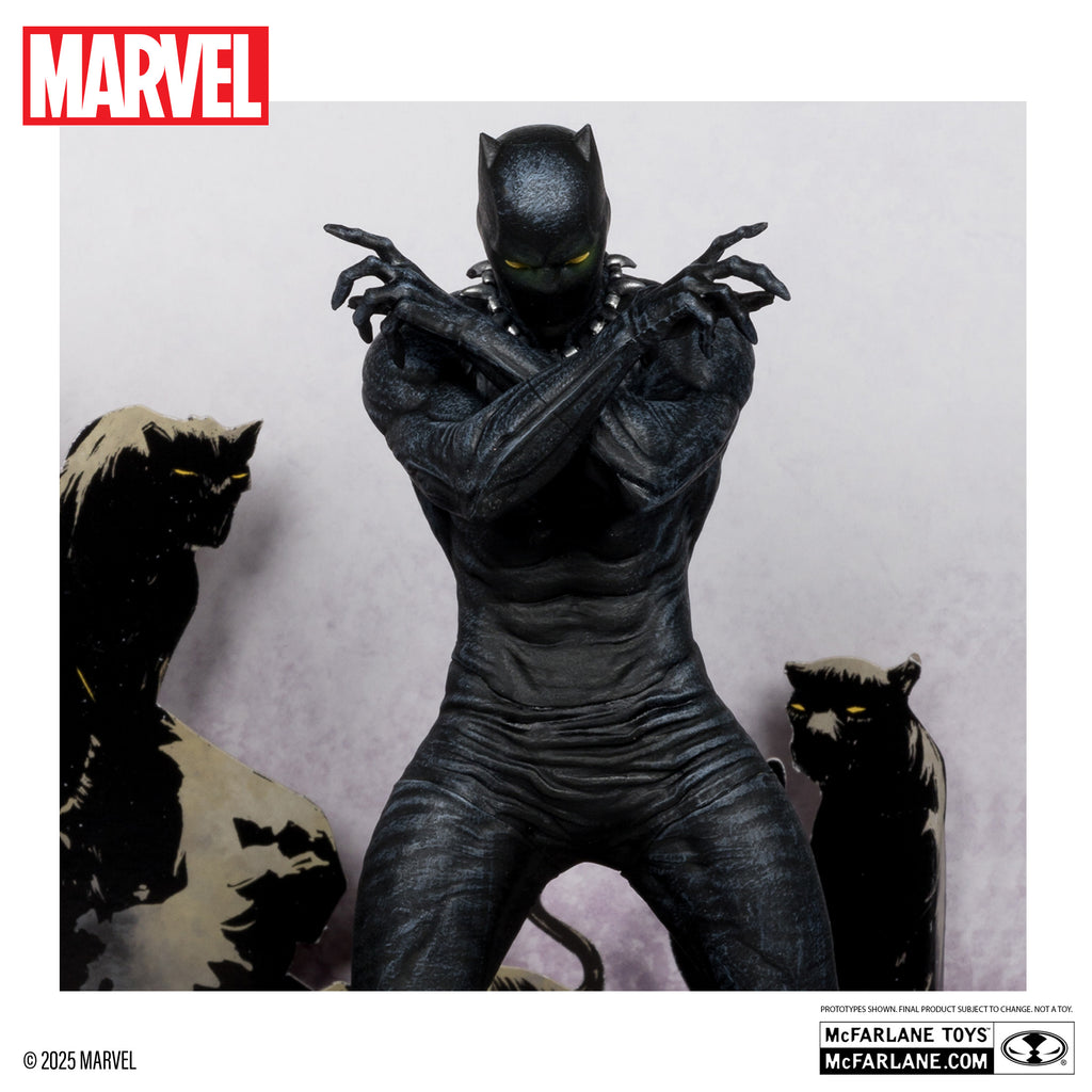 Figura Black Panther - Marvel Knights #4 - Marvel Collection WV4 - 1/10 Scale - McFarlane