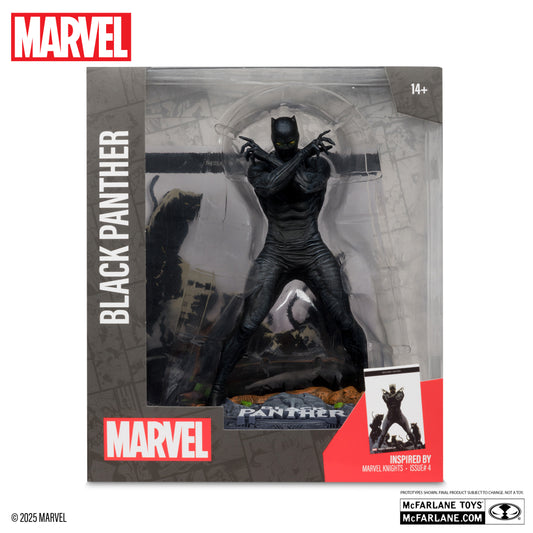 Figura Black Panther - Marvel Knights #4 - Marvel Collection WV4 - 1/10 Scale - McFarlane