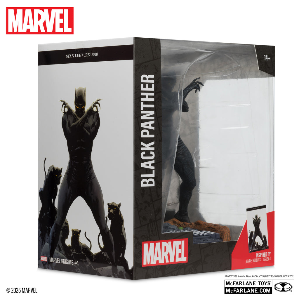 Figura Black Panther - Marvel Knights #4 - Marvel Collection WV4 - 1/10 Scale - McFarlane