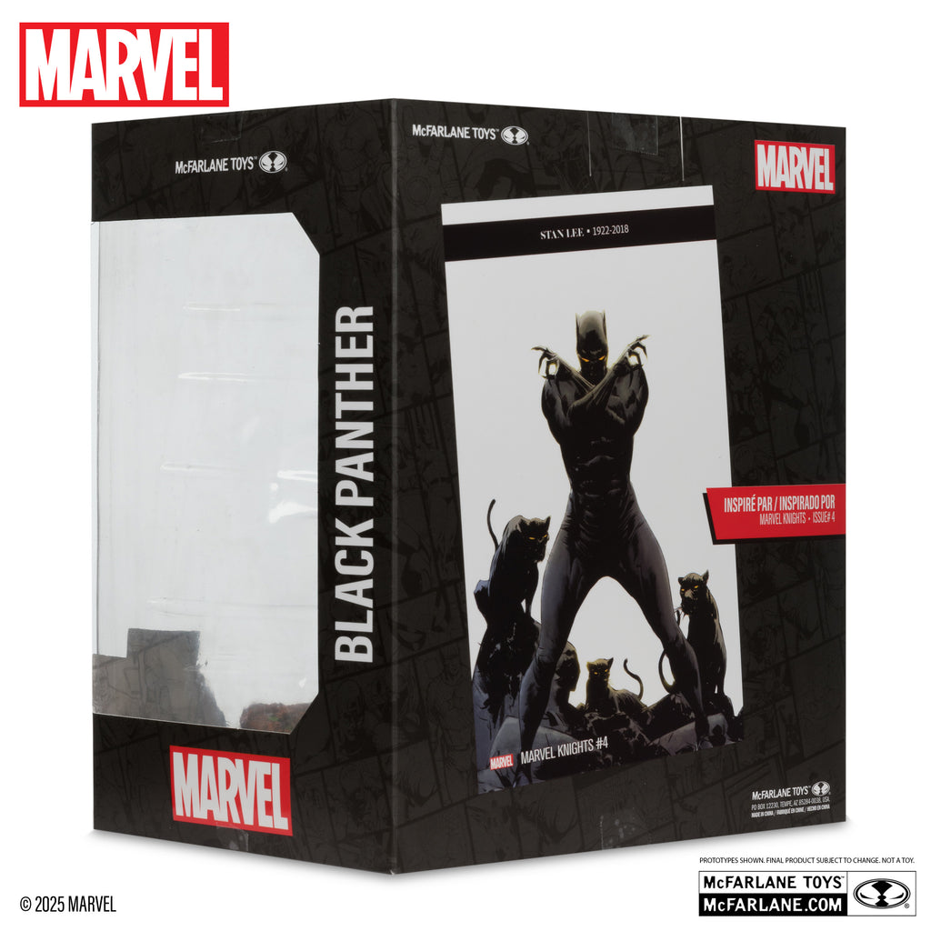 Figura Black Panther - Marvel Knights #4 - Marvel Collection WV4 - 1/10 Scale - McFarlane