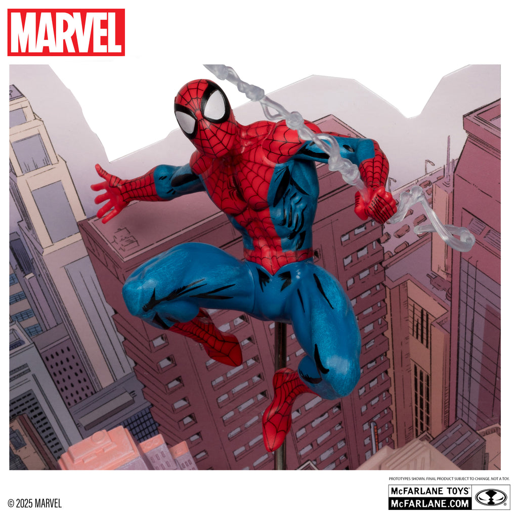 Figura Spider-Man - The Amazing Spider-Man #1 - Marvel Collection WV4 - 1/10 Scale - McFarlane