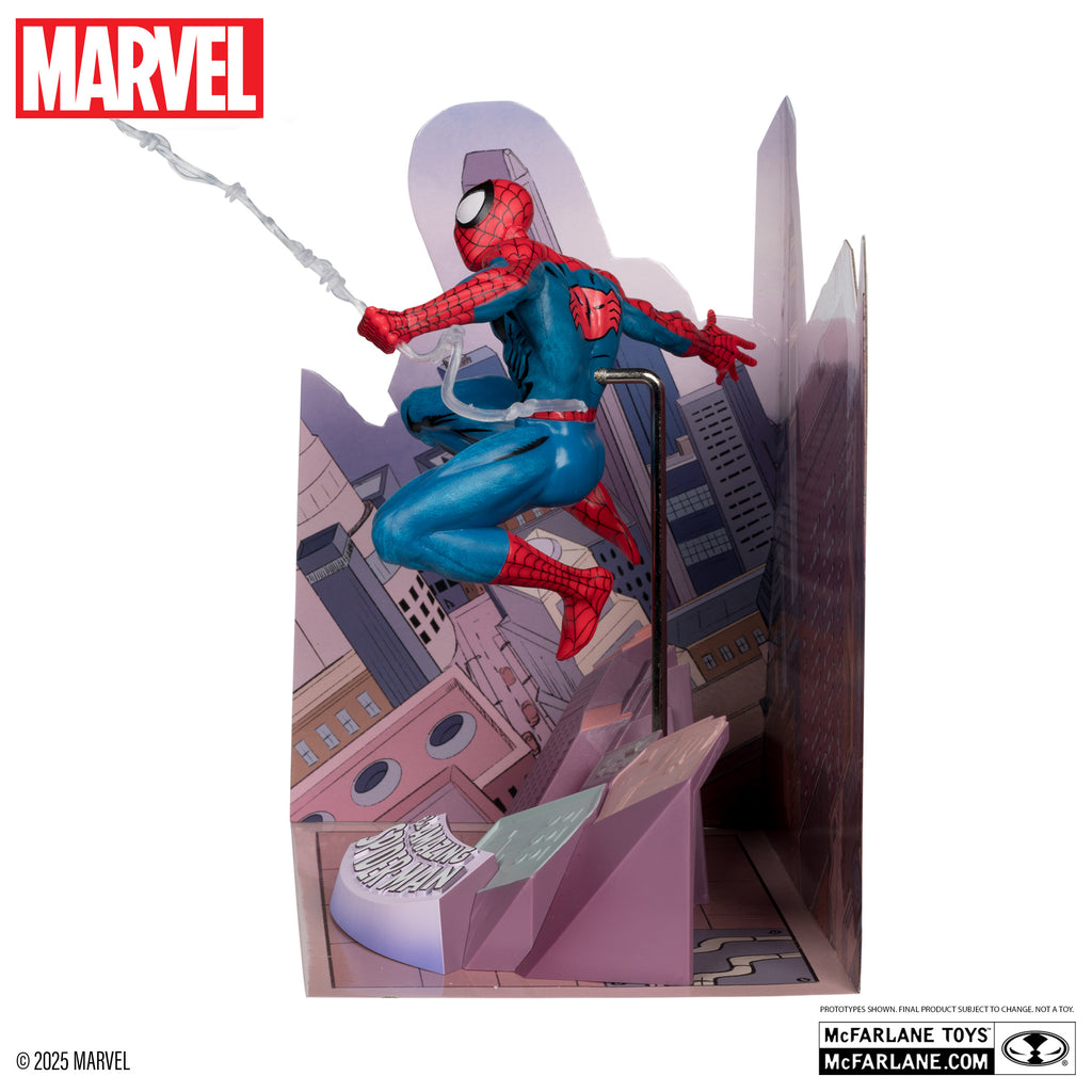 Figura Spider-Man - The Amazing Spider-Man #1 - Marvel Collection WV4 - 1/10 Scale - McFarlane