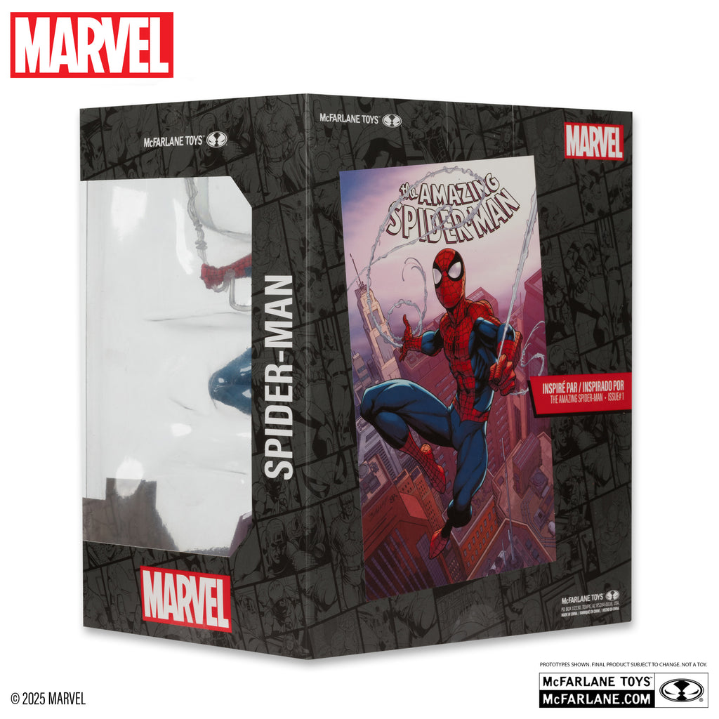 Figura Spider-Man - The Amazing Spider-Man #1 - Marvel Collection WV4 - 1/10 Scale - McFarlane