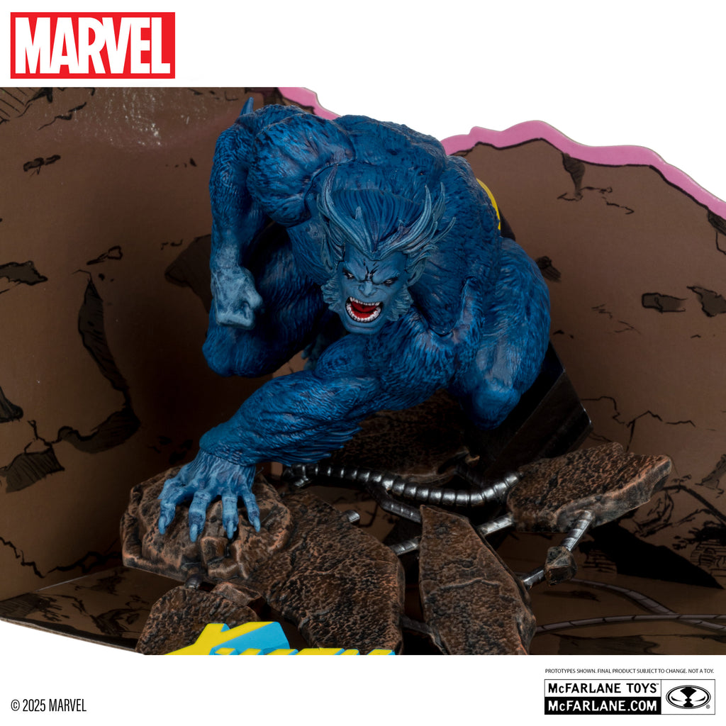 Figura Beast - X-Men #1 - Marvel Collection WV4 - 1/10 Scale - McFarlane