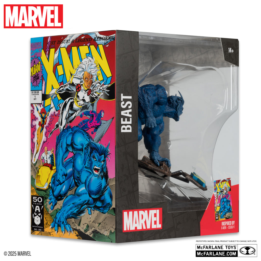 Figura Beast - X-Men #1 - Marvel Collection WV4 - 1/10 Scale - McFarlane