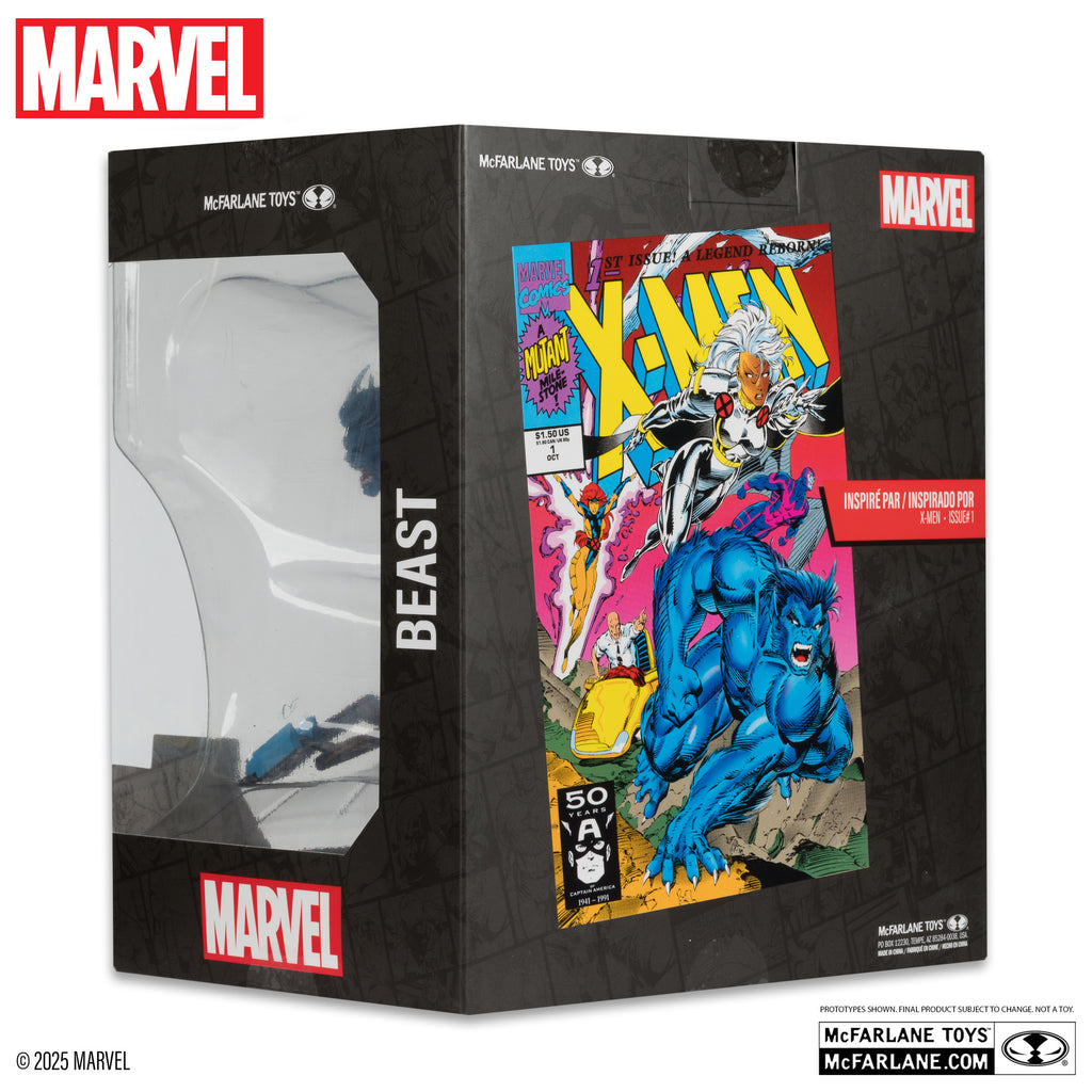 Figura Beast - X-Men #1 - Marvel Collection WV4 - 1/10 Scale - McFarlane