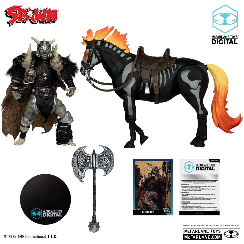 Figura Bloodaxe 2 Pack - Spawn: The Dark Ages - 7