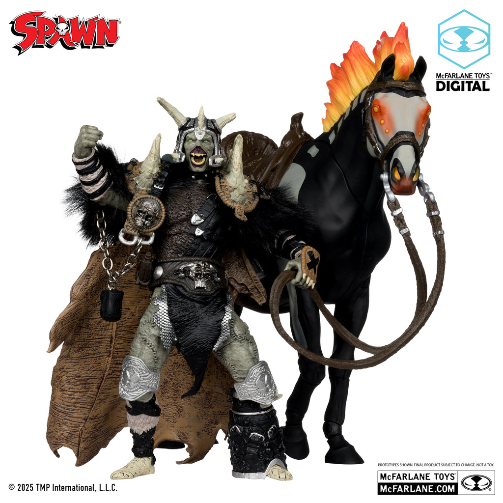 Figura Bloodaxe 2 Pack - Spawn: The Dark Ages - 7