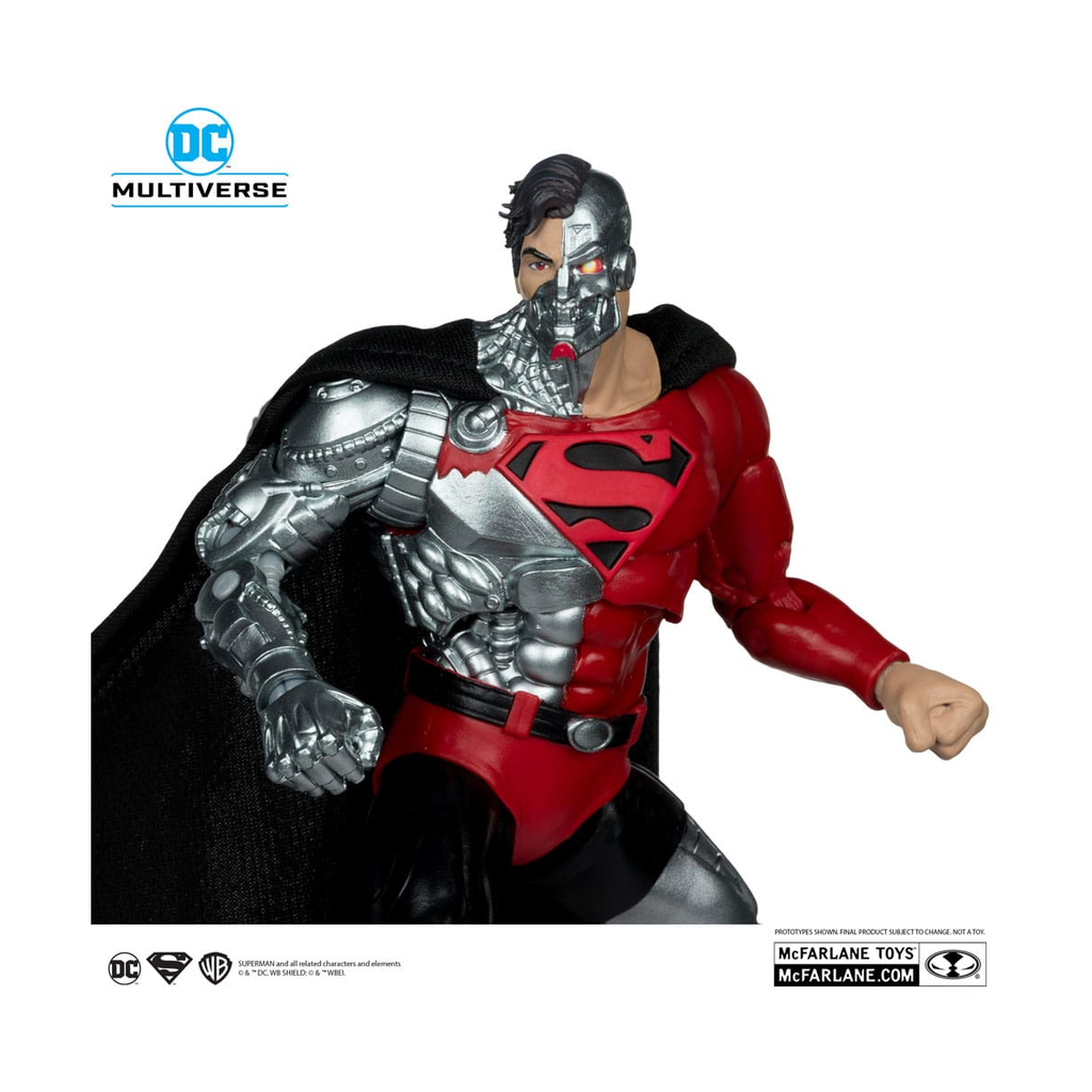 Figura Cyborg Superman (Chase) - Revenge of the Green Lanterns - DC Multiverse - 7