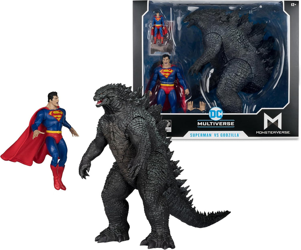 Figura Superman vs Godzilla 2 Pack - DC Justice League Monsterverse - 7
