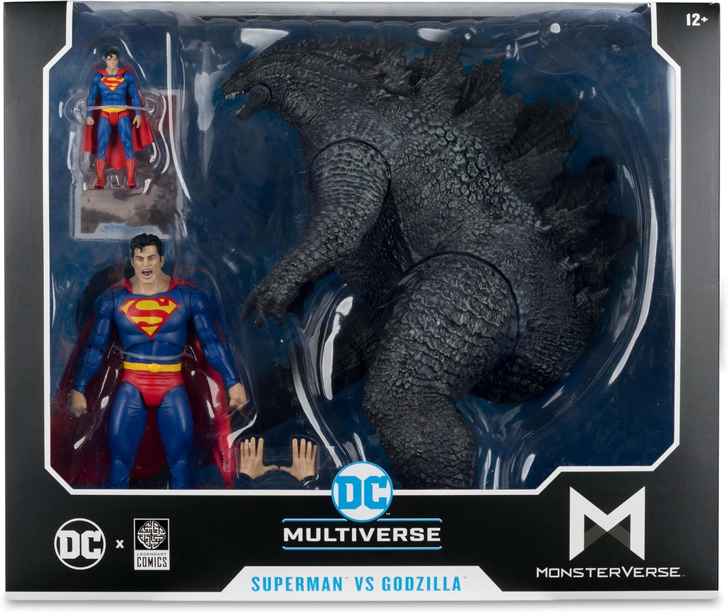 Figura Superman vs Godzilla 2 Pack - DC Justice League Monsterverse - 7