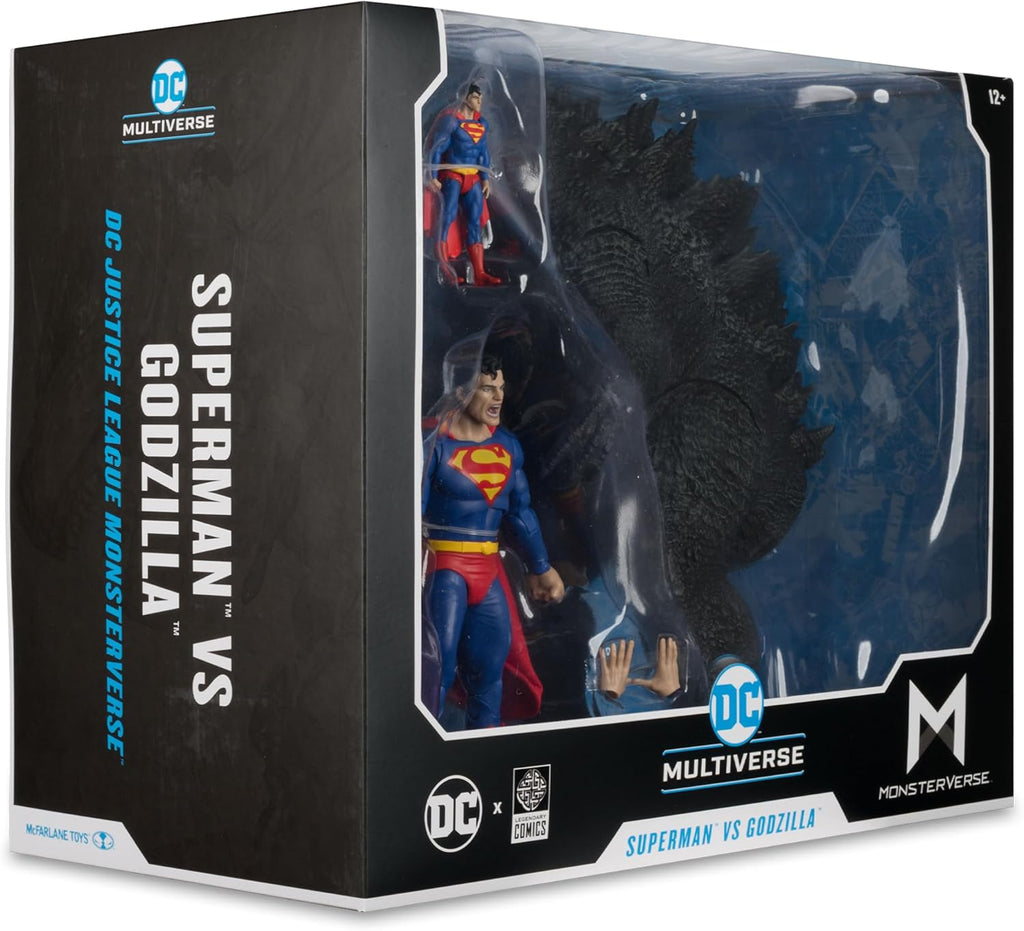 Figura Superman vs Godzilla 2 Pack - DC Justice League Monsterverse - 7