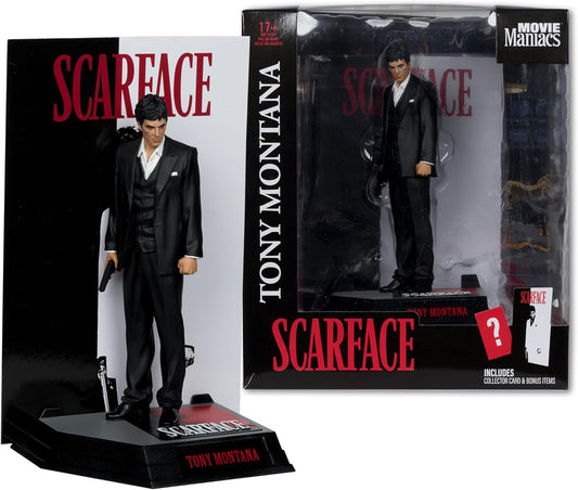 Figura Tony Montana - Scarface - Movie Maniacs WV3 - 6" Scale - McFarlane