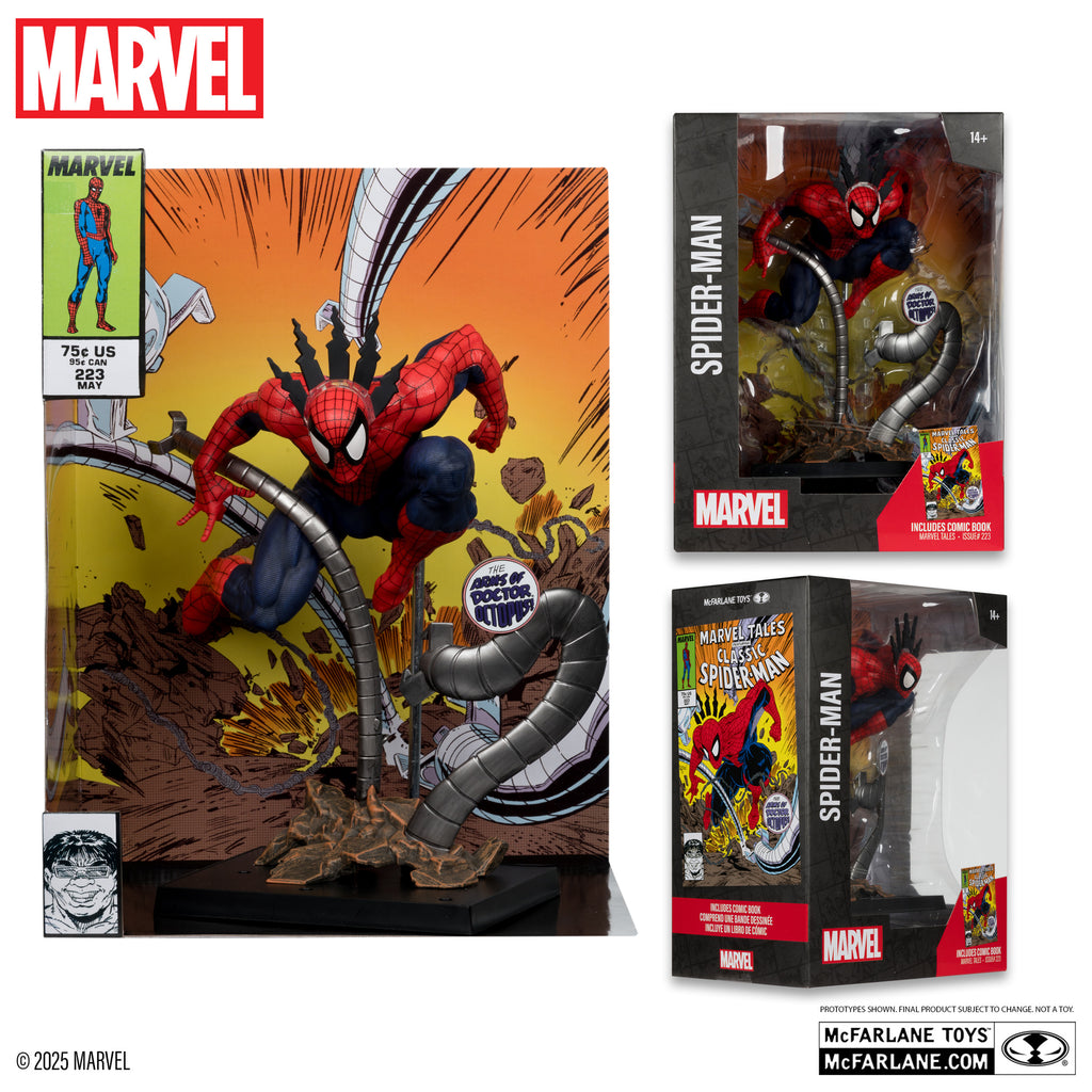 Figura Spider-Man - Marvel Tales #223 - Marvel Collection WV5 - Sixth Scale - McFarlane