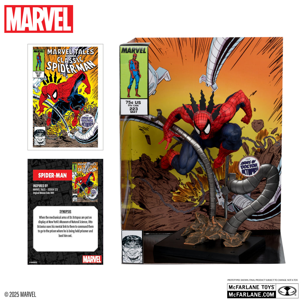 Figura Spider-Man - Marvel Tales #223 - Marvel Collection WV5 - Sixth Scale - McFarlane