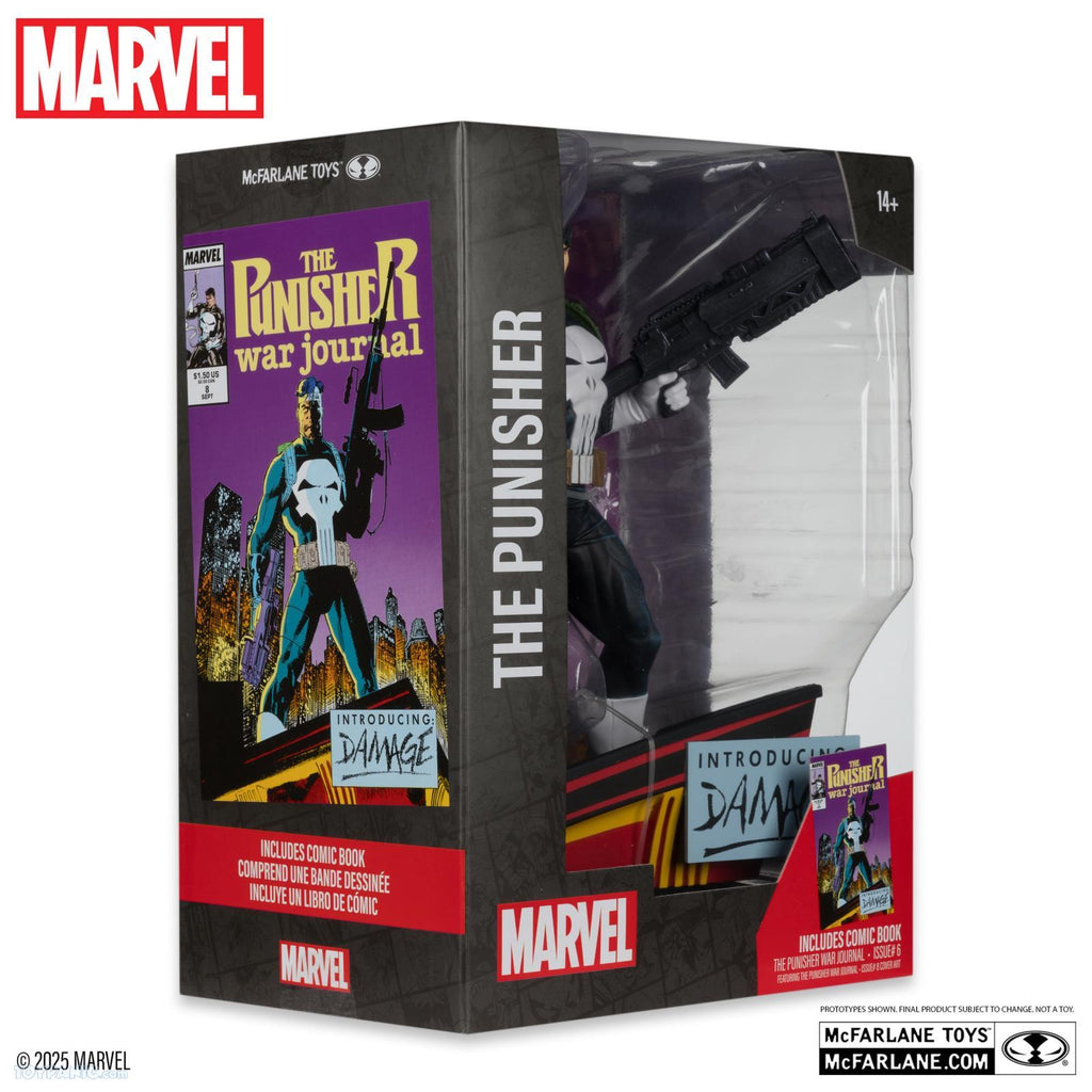 Figura The Punisher - The Punisher War Journal #8 - Marvel Collection WV5 - Sixth Scale - McFarlane