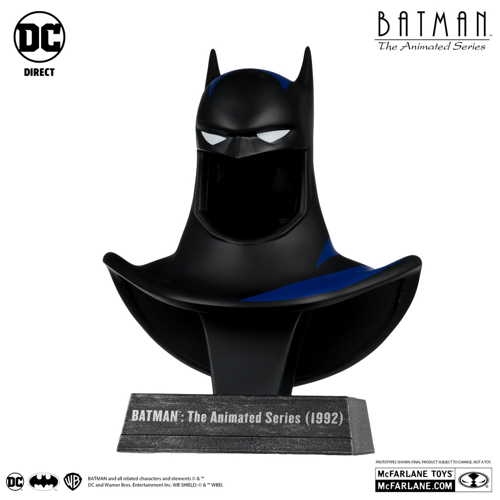 Figura Batman The Animated Series Gold Label - Batman - Cowl Replicas Bundle 1/3 Scale - McFarlane