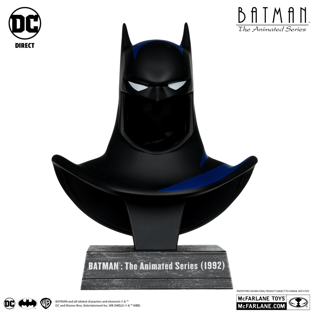 Figura Batman The Animated Series Gold Label - Batman - Cowl Replicas Bundle 1/3 Scale - McFarlane