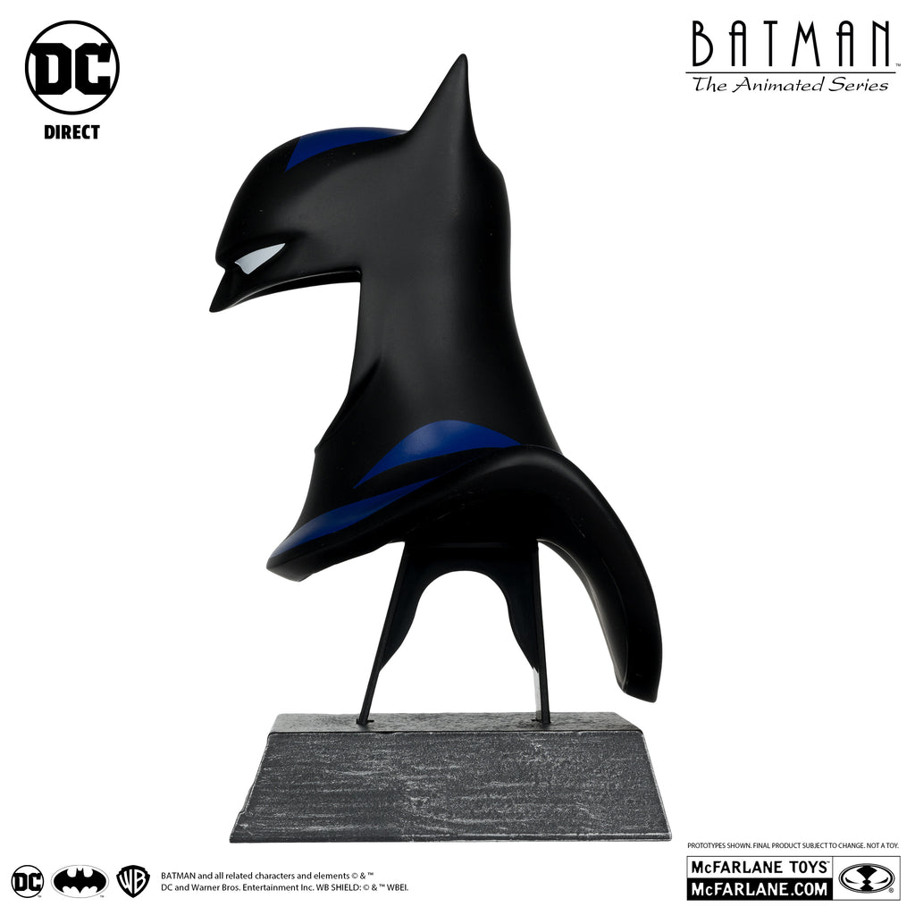 Figura Batman The Animated Series Gold Label - Batman - Cowl Replicas Bundle 1/3 Scale - McFarlane