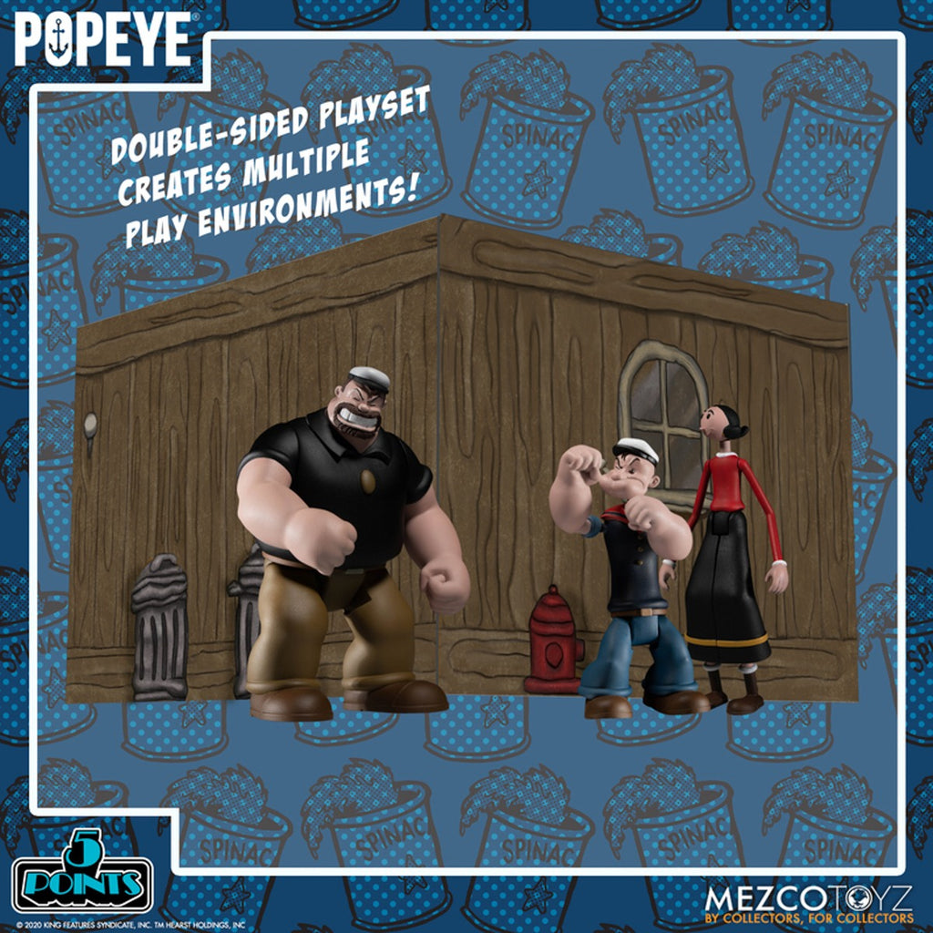 Popeye Deluxe Boxed Set - Popeye - Mezco