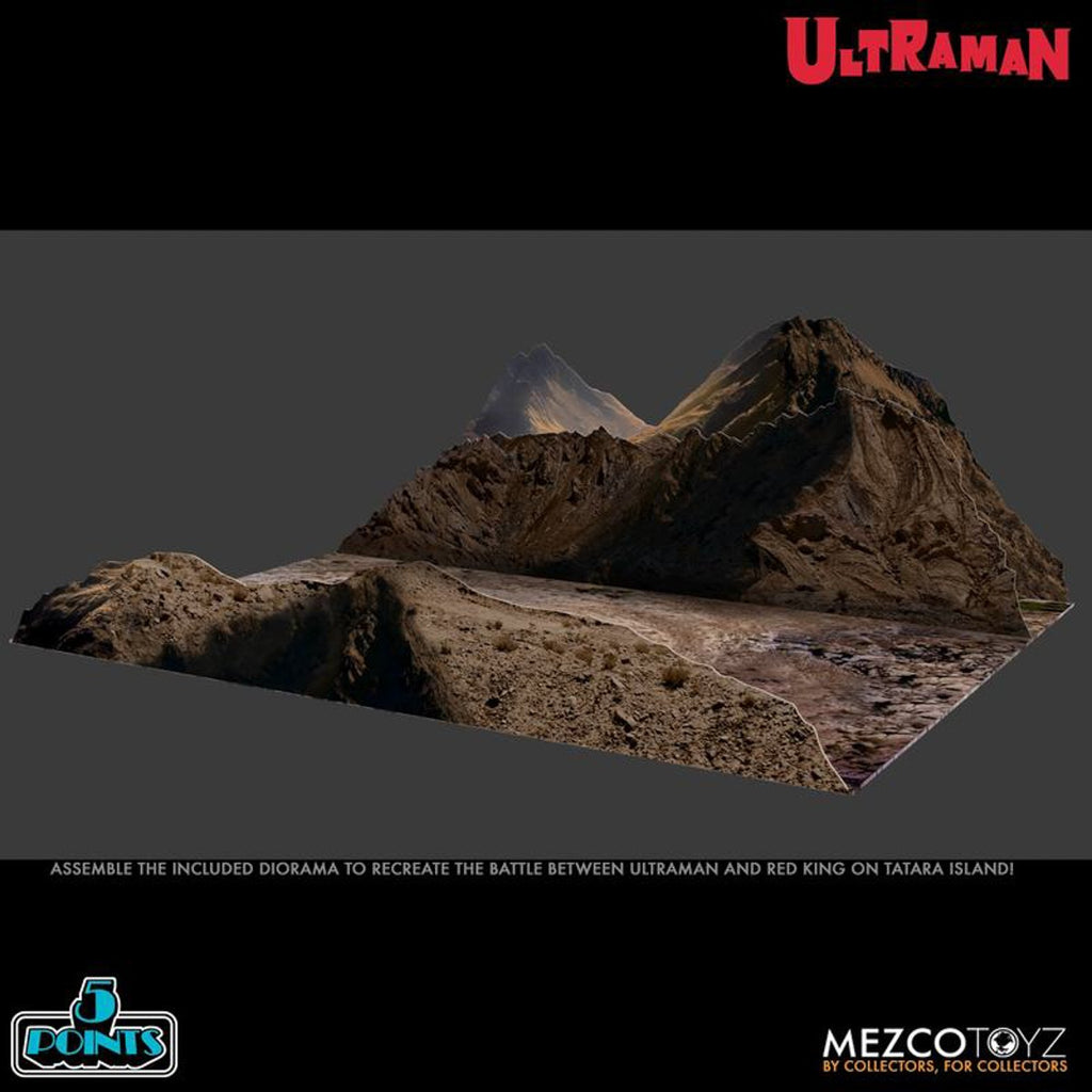 Figura Ultraman and red King Boxed Set - Ultraman - Mezco