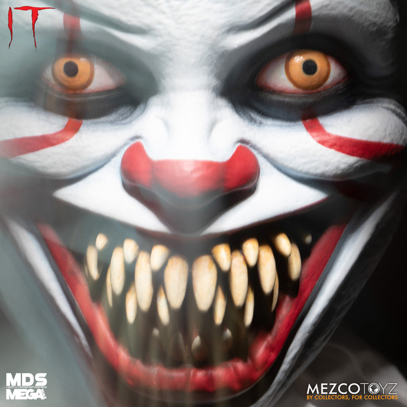 It Talking Sinister Pennywise - Pennywise 2017 - MDS Mega Scale - Mezco