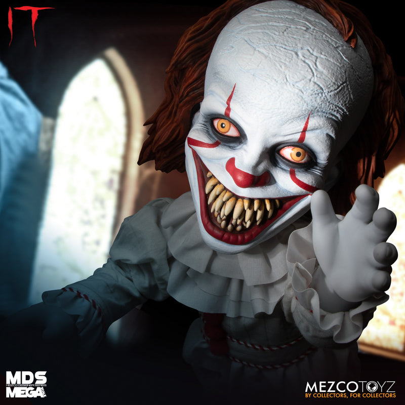It Talking Sinister Pennywise - Pennywise 2017 - MDS Mega Scale - Mezco