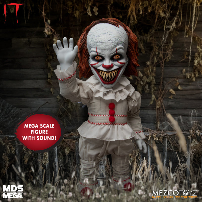 It Talking Sinister Pennywise - Pennywise 2017 - MDS Mega Scale - Mezco