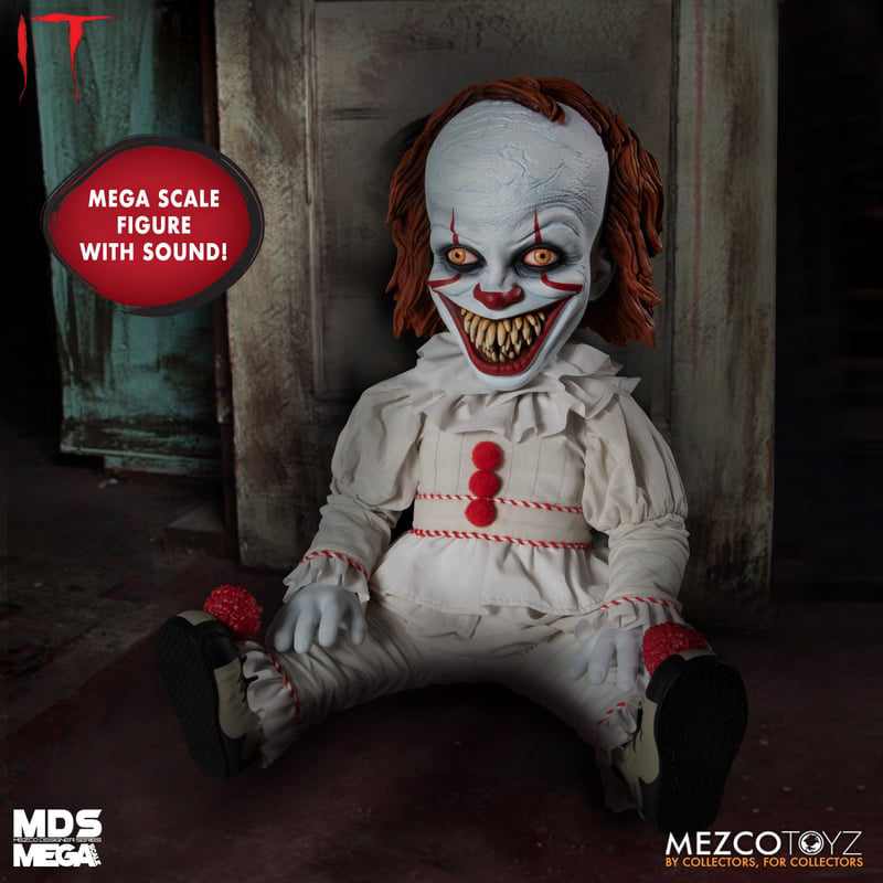 It Talking Sinister Pennywise - Pennywise 2017 - MDS Mega Scale - Mezco