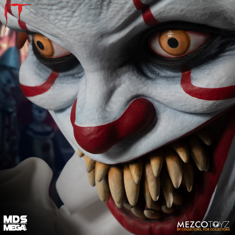 It Talking Sinister Pennywise - Pennywise 2017 - MDS Mega Scale - Mezco