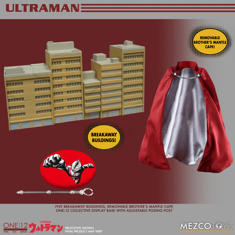 Figura Ultraman - Ultraman - 1/12 Collective - Mezco