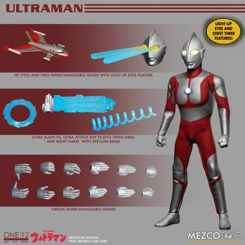 Figura Ultraman - Ultraman - 1/12 Collective - Mezco