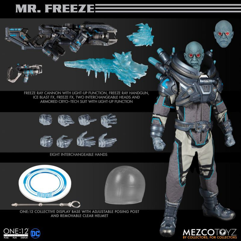 Mr. Freeze Deluxe Edition - DC - 1/12 Collective - Mezco – Iron