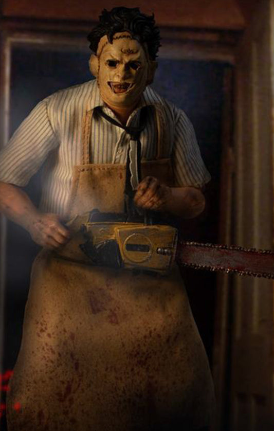 Figura Leatherface Deluxe Edition - O massacre da Serra Elétrica 1974 - 1/12 Collective - Mezco