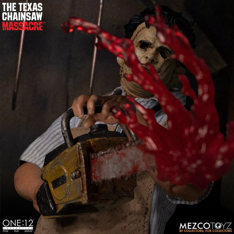 Figura Leatherface Deluxe Edition - O massacre da Serra Elétrica 1974 - 1/12 Collective - Mezco