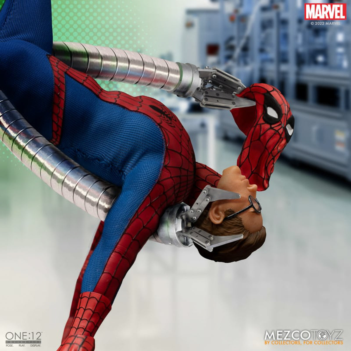 MARVEL MEZCO ONE:12 メズコ スパイダーマン フィギュア Figura O Espetacular Homem-Aranha Deluxe Edition - Marvel - One12