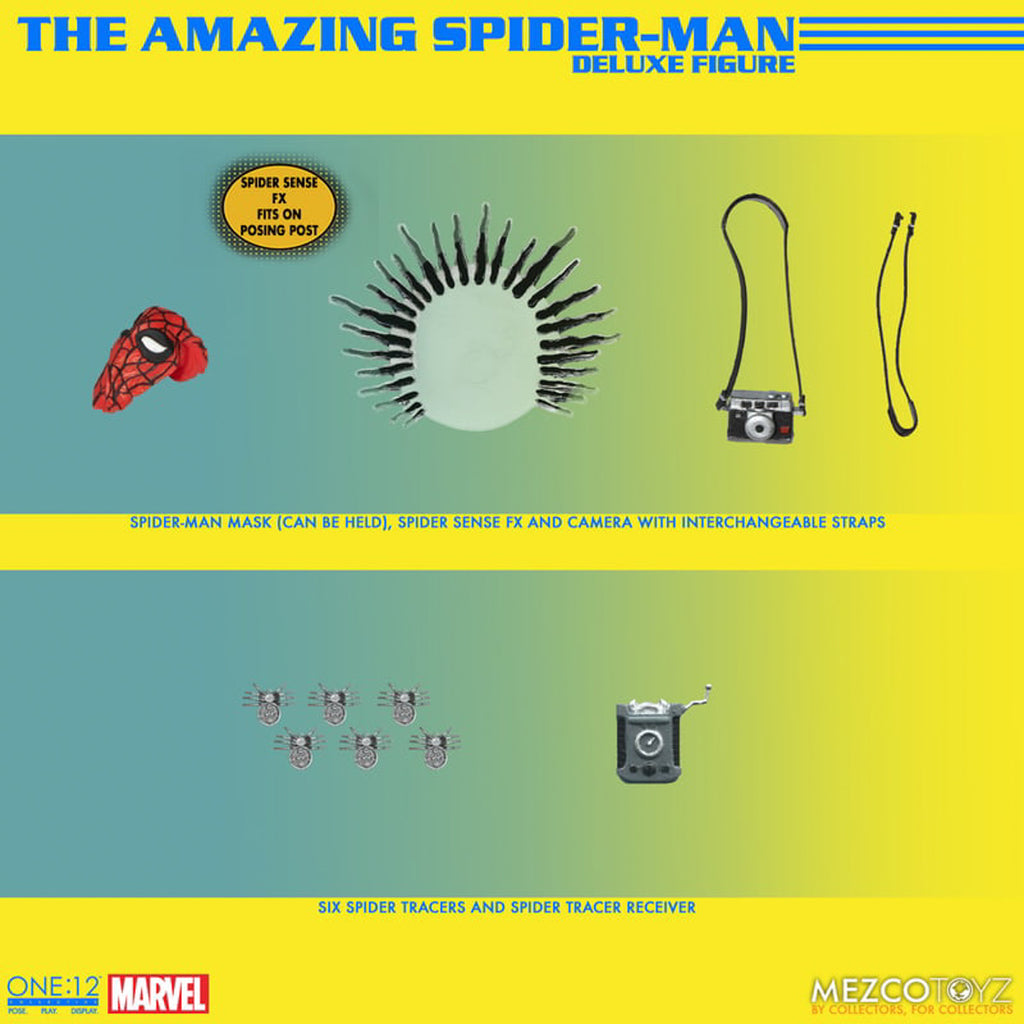 Figura O Espetacular Homem-Aranha Deluxe Edition - Marvel - One12 Collective - Mezco