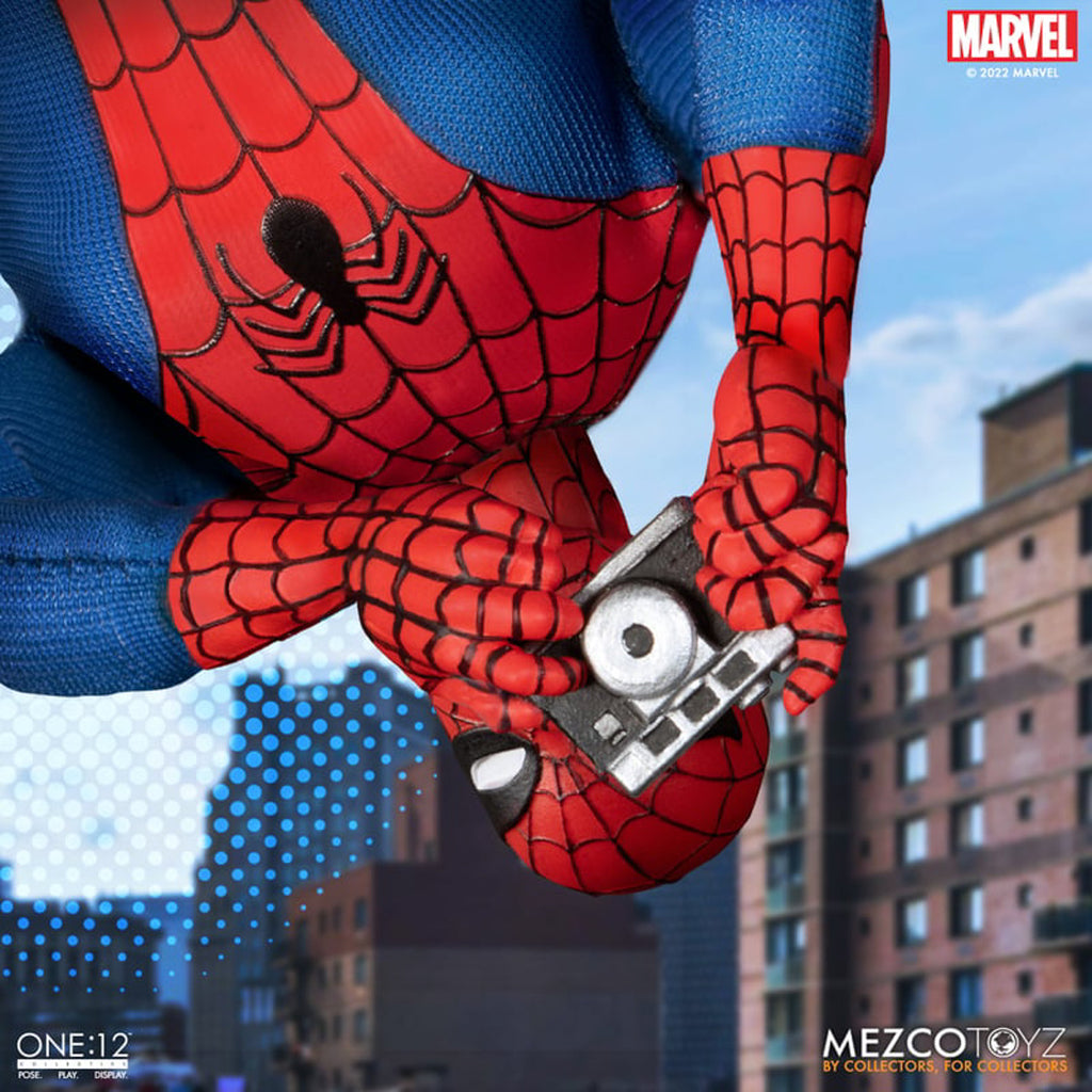 Figura O Espetacular Homem-Aranha Deluxe Edition - Marvel - One12 Collective - Mezco