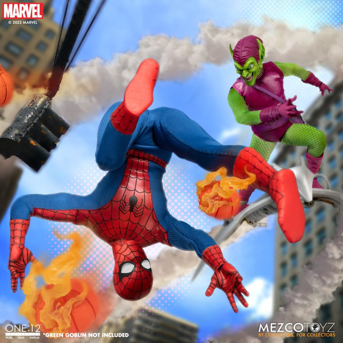 MARVEL MEZCO ONE:12 メズコ スパイダーマン フィギュア Figura O Espetacular Homem-Aranha Deluxe Edition - Marvel - One12