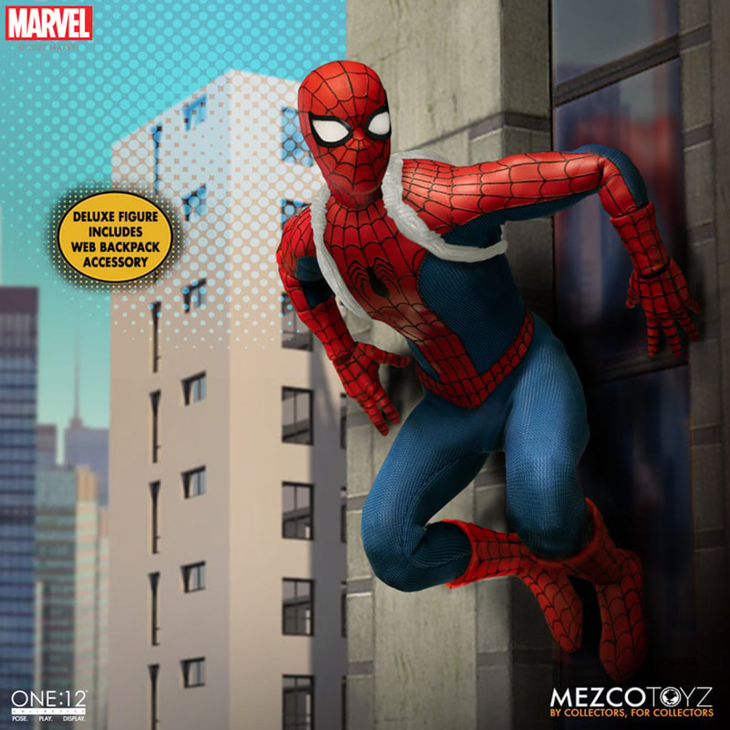 Figura O Espetacular Homem-Aranha Deluxe Edition - Marvel - One12 Collective - Mezco