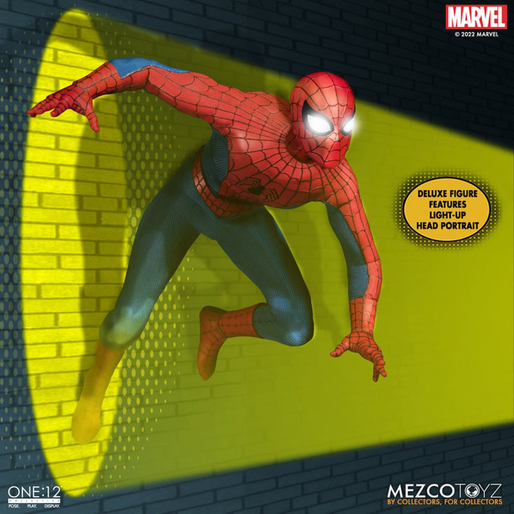 Figura O Espetacular Homem-Aranha Deluxe Edition - Marvel - One12 Collective - Mezco